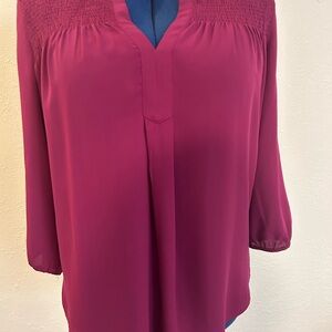DR2 Women's Magenta Blouse